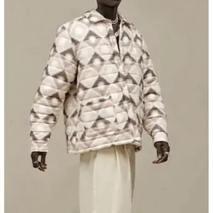 UGG Sun Shirt Jacket ButtonUp‎ Unisex Medium Pink Tan Cozy Chunky Oversized New thumbnail 15