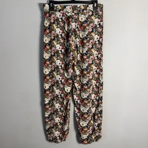 Show Me Your Mumu Floral Wide Leg Jogger Pants Women's Large Boho Festival Twee thumbnail 10