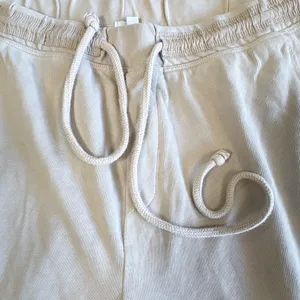 Aerie Sunrise Lightweight Cotton Joggers in Beige Small thumbnail 7