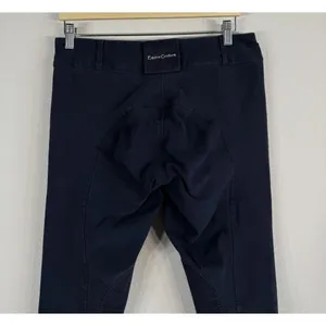 Equine Couture‎ Horse Riding Schooling Breech Navy Embroidered Women’s 30 Pants thumbnail 8