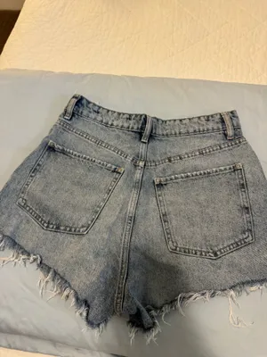 ZARA Jean Shorts High-Waisted thumbnail 2