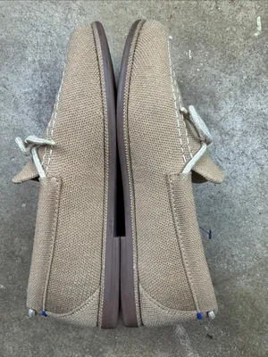 Rothy’s Boat Shoe in taupe and off white Size: 8 thumbnail 5