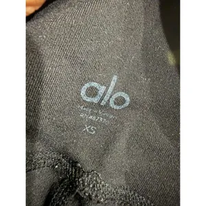Alo Yoga Goddess High Waisted Ribbed Leggings Black Women XS W5424R‎ thumbnail 5