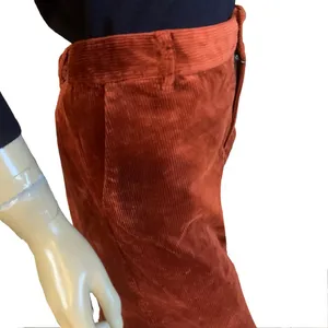 Loft Burnt Orange Cropped Wide Leg Corduroy Pants (10) thumbnail 8
