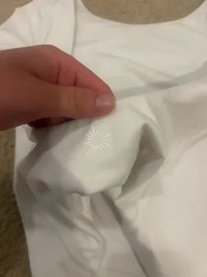 Aerie offline tight backless white top XS thumbnail 4