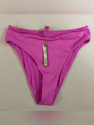 Skims SET NWT Neon Orchid Pink Bikini Swim Set 2-pc set top & Bottom Size m thumbnail 9