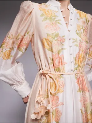 Ever New Shyla Floral Long Sleeve Minidress 2 thumbnail 4