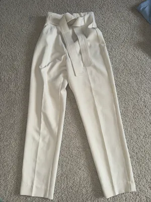 ZARA Tie-Front Trousers thumbnail 1