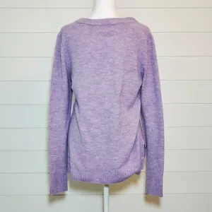 Old Navy‎ Crew Neck Lilac soft sweater Size M thumbnail 3