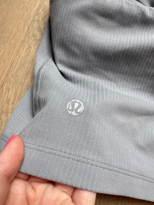 Lululemon Ribbed Nulu Asymmetrical Yoga Tank Top thumbnail 5