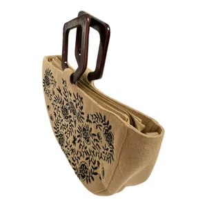 Est 1946 100% Linen Purse Tan thumbnail 4