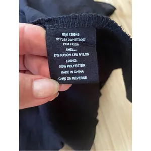 NWT MAX+ASH Black Sleeveless Dress M thumbnail 6