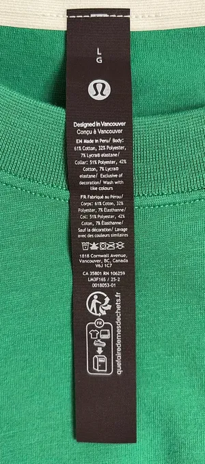 Lululemon Shirt Women’s Short Sleeve thumbnail 2