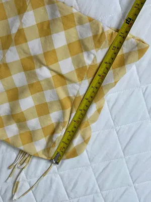Reformation Meyer Top Yellow Gingham Coquette Cottagecore Picnic Girl Cami Sz 0 thumbnail 7
