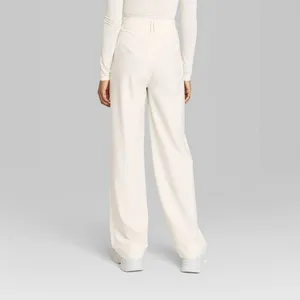 wild fable Cream High-Waist Wide-Leg Pants thumbnail 3