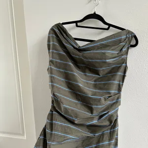 Staud Mini Phare Dress Huntington Stripe Size 6 New thumbnail 4