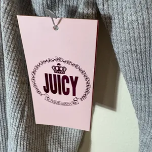 NWT Juicy Couture Size XXL‎ Top Long Sleeve Grey Powder Heather Crown thumbnail 4