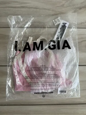 I AM GIA Blare Varsity Cami Top Pink Small NWT IN PACKAGE thumbnail 12