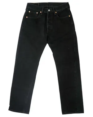 Levi’s 501 Straight Fit Black Jeans thumbnail 1