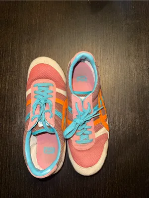 Onitsuka Tiger by Asics Pink, Orange & Blue Women's Runner Retro Jogger thumbnail 3