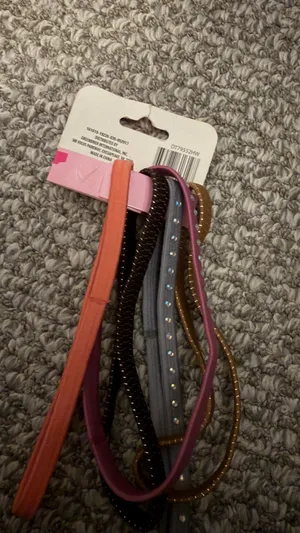 Pink and Multicolor Headband/ Headwrap Set thumbnail 2