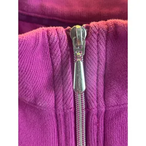 Tommy Bahama purple full zip sweatshirt Medium preppy vacation thumbnail 5