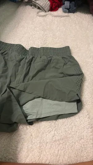 ASICS green shorts thumbnail 3