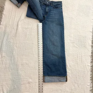 Joe's Jeans 29 Panama wide leg cuffed ankle stretch jeans J2 3522 thumbnail 4