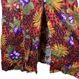 Vintage Scarlett sleeveless button front maxi dress‎ thumbnail 7