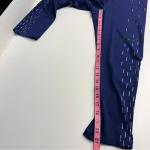 Nike pro dri‎ fit leggings small capri blue active leggings for performance thumbnail 4