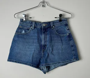 Princess Polly Abrand Medium Wash Jean Shorts thumbnail 4