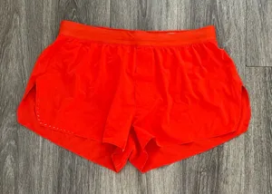 lululemon Bright Orange Shorts Size XL Mid Rise 3.5” thumbnail 1