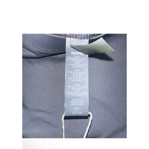Skims Micro Mini Swim Skirt Women's 2X Gray Nylon Stretch Pull On Swimwear Beach thumbnail 2