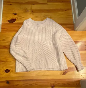 Old Navy Sweater Size Large Light Pink thumbnail 1
