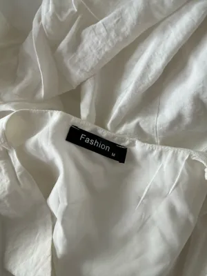 Fashion White Bubble Dress Size M thumbnail 4