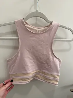 lovewave Revolve Sports Bra Size Small Pink thumbnail 1