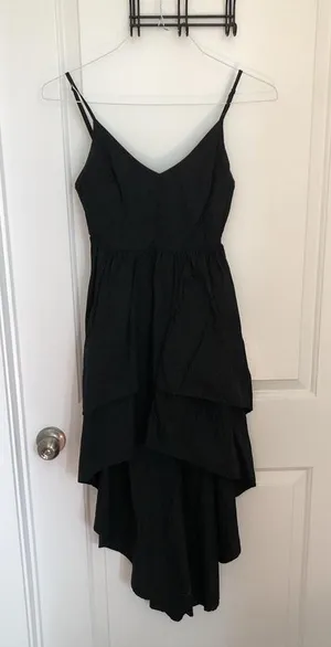 Black High Low Dress thumbnail 1