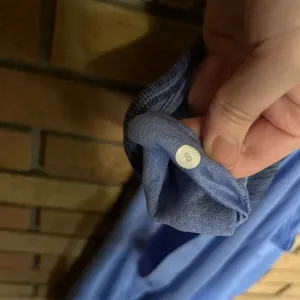 Lululemon No Limits Tank Lullaby / Wee Are From Space Cadet Blue Tank Top Size 8 thumbnail 7
