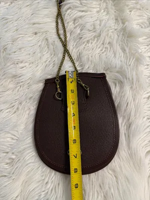 Nicoll Bros Bankfoot. Women's Brown Tassel Crossbody Bag 100% real leather thumbnail 6