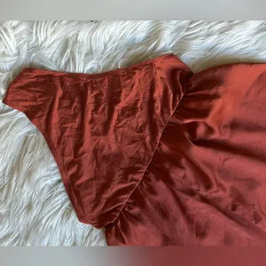 Forever 21 Contemporary satin surplice bodysuit thumbnail 8