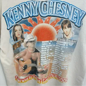 Vintage Kenny Chesney Off the Shoulder T-shirt thumbnail 4