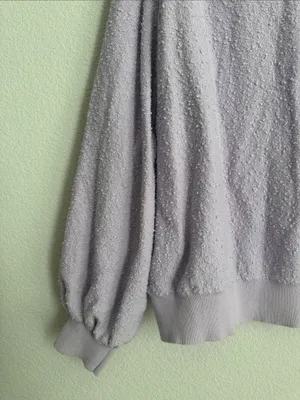 Free People Found My Friend Pullover in Lavender, Size XL, NEW thumbnail 9