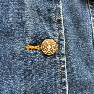 Vintage 90s Bill Blass Jeanswear Denim Jacket Small thumbnail 8