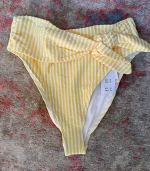 Abercrombie Yellow Bikini Bottom thumbnail 1