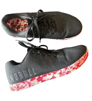 NOBULL- Black Floral Training Shoes Sneakers Women’s 9.5 Men’s 8 thumbnail 1