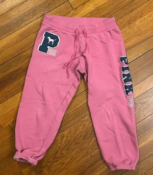 PINK Victoria’s Secret Vintage pink joggers thumbnail 1