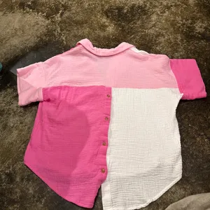 Entro Color Block Gauze Top thumbnail 3