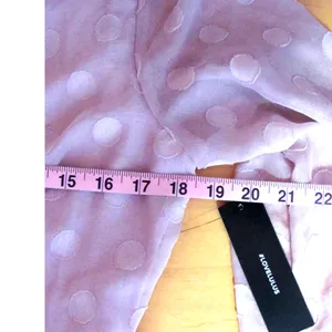 Lulus Just Spotted Dot Jacquard Ruffled Mini Dress thumbnail 6
