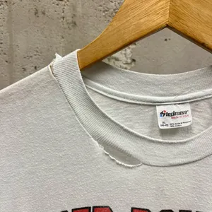 Super Bowl XXII Redskins Broncos Vintage 1987 80s White Single Stitch T-Shirt XL thumbnail 7