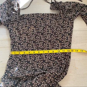 O. P. T. brown floral dress NEW thumbnail 10